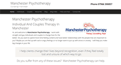 Desktop Screenshot of manchesterpsychotherapy.co.uk