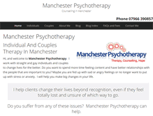 Tablet Screenshot of manchesterpsychotherapy.co.uk